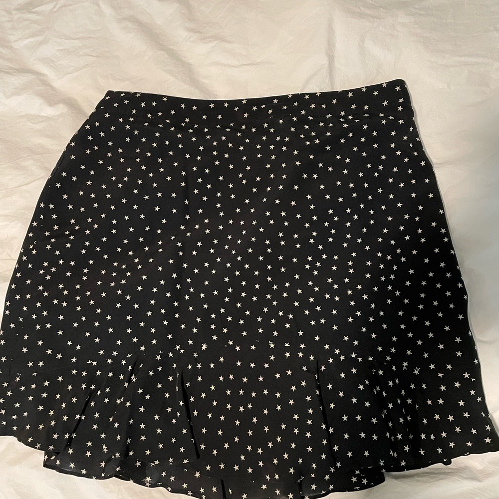 Madewell star mini skirt